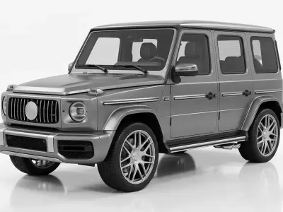 Mercedes Benz G63 AMG Luxury Off Road SUV 3D model