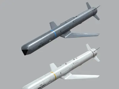 AGM Cruise Missiles Collection 02 3D Model Pack
