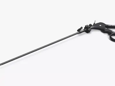 Laparoscopic Articulated Claw Forceps 3D model