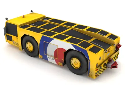 SCHOPF F300 Low-poly 3D model