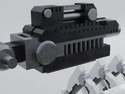Scorpion Warbot 3D model