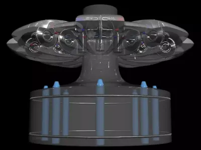 Scientific Educational Precision Gyroscope Toy - Concept 3D print model