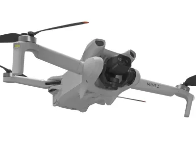 DJI Mini 3 3D model