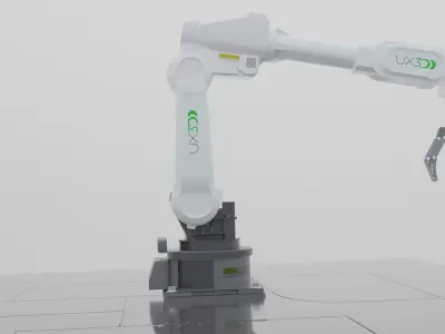 Machine arm 3D model