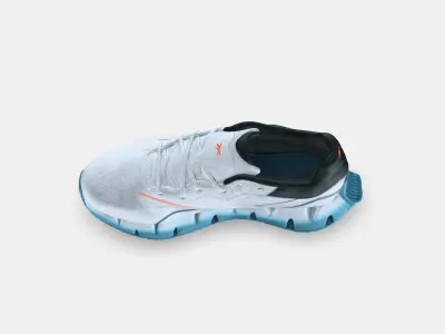REEBOK ZIG DYNAMICS 4 GREY 3D model