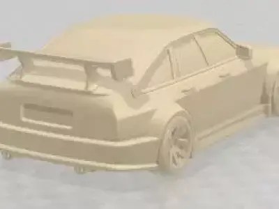 Citroen GS Tuning Printable Car 3D print model