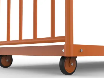 Generic Cart Heavy Duty Transport 03 3D model