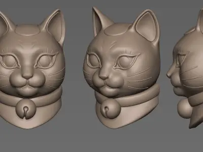 Dandadan - Turbo Granny Cat Free 3D print model