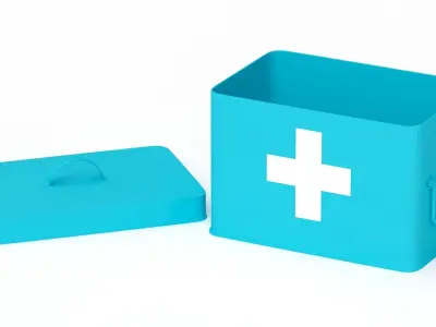 First Aid Kit 3D model purchase
