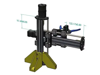2DOF Linear Robot 3D print model