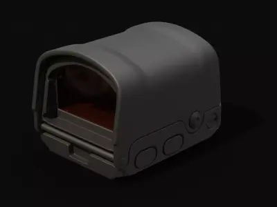 Sig Romeo 2 High poly Model 3D model