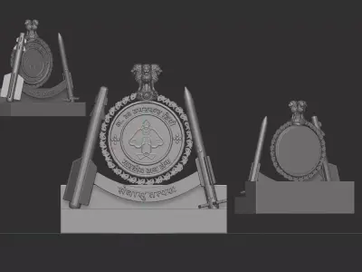 indian air force 3D print model