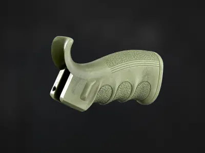 Trinity Force DMR Grip Low-poly 3D model