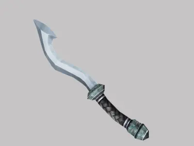 Sword Low-poly 3D model 57