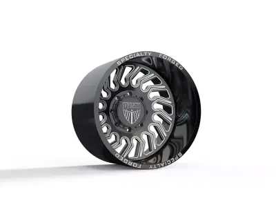 REAR SPECIALITY FORGED D024 WHEEL 3D MODEL 3D model