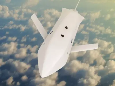 Jassm AGM-158 Missile Low-poly 3D model