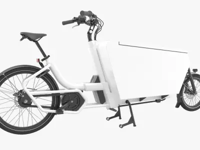 Urban Arrow Cargo White 3D model