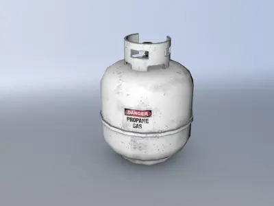 Gas tank Free 3D model purchase