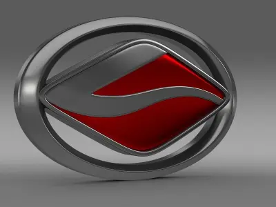 Land Wind Logo 3D model