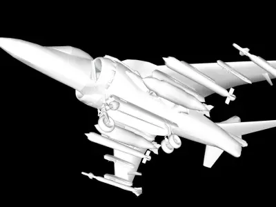HARRIER 3D model