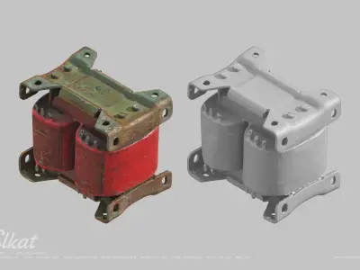 Elkat Electric Coil Scan 3D model