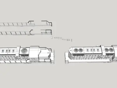 GP10 Paducah Geep N Scale 3D print model