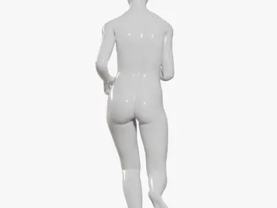  Female mannequin pose 4 PBR 