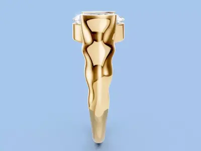 Antique Signet Ring 3D print model