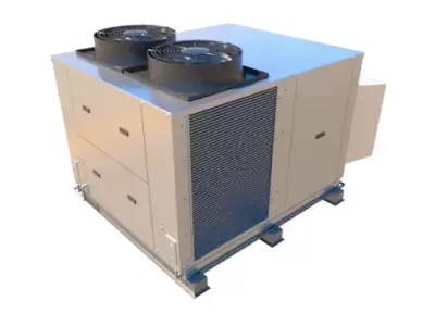 3 AC units 3D model