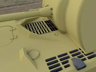 Maus Superheavy WW2 Tank 3D model
