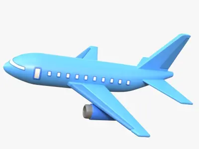 Plane 3D model