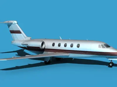 Cessna Citation 650 III V13 3D model