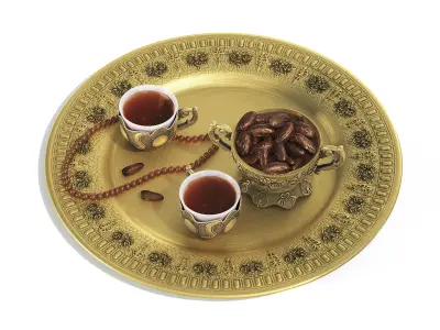 Arabian Accessories Set 3D model