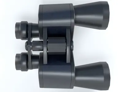 Binoculars Field glasses Optics Spyglasses Free low-poly 3D model