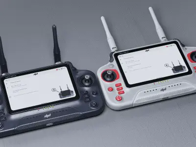 DJD Controller Device PBR Low-poly 3D model