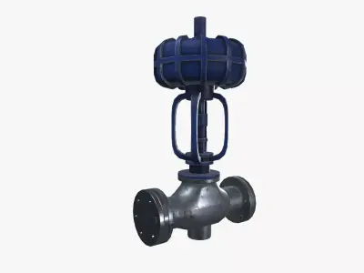 Industrial Valve 3D model buy