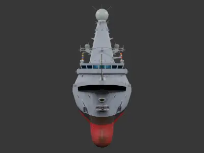 Type 054 Frigate 3D model