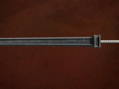 Berserk Sword - Centuria Halconica Free 3D model