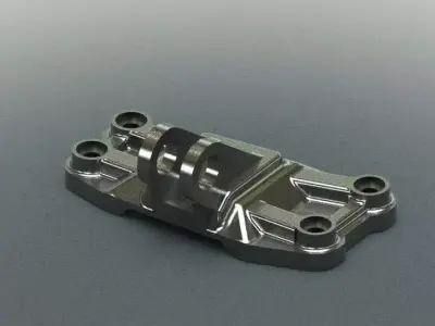 Jet Engine Bracket Free 3D model