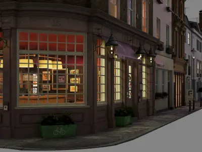 Part of Old Church street  London 3D model