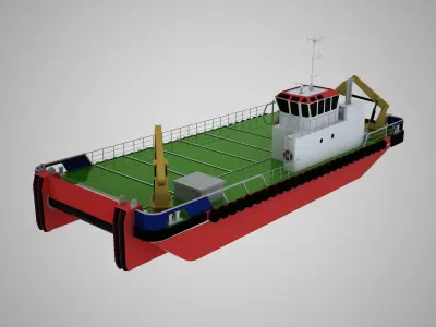 Multicat Vessel  3D model