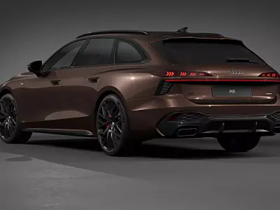 2026 Audi A6 Avant 3D model
