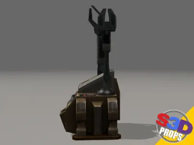 Scifi repair unit 3D model