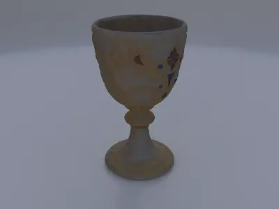 Ceremonial Wedding Chalice 3D model