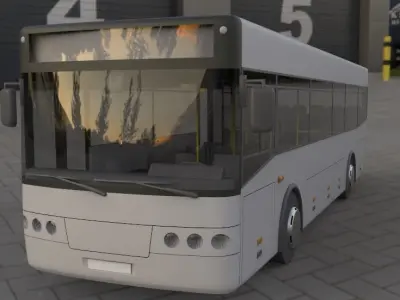 Urban Bus 3D model