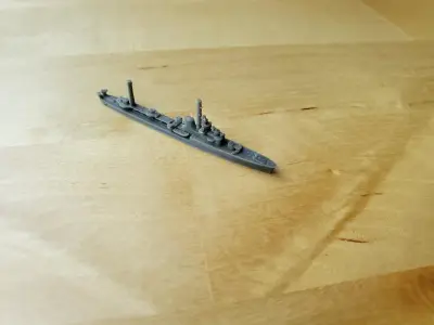 Italian Soldati Class Destroyer Warship Free 3D print model
