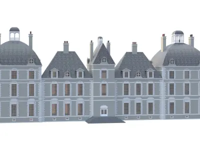 French Chateau  3D model