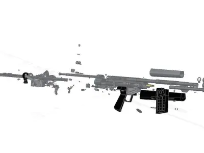 HK G3A4 3D model
