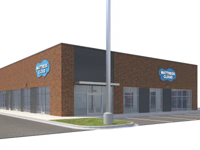 Retail-146 Retail Store 3D model