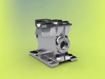 Gear case Free 3D model